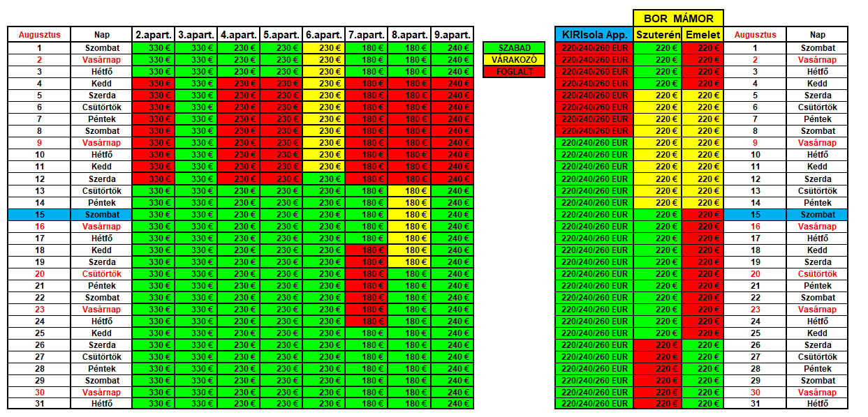 Augusztus Február 25