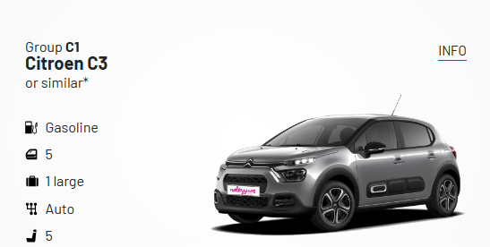 C1 kat. Citroen C3