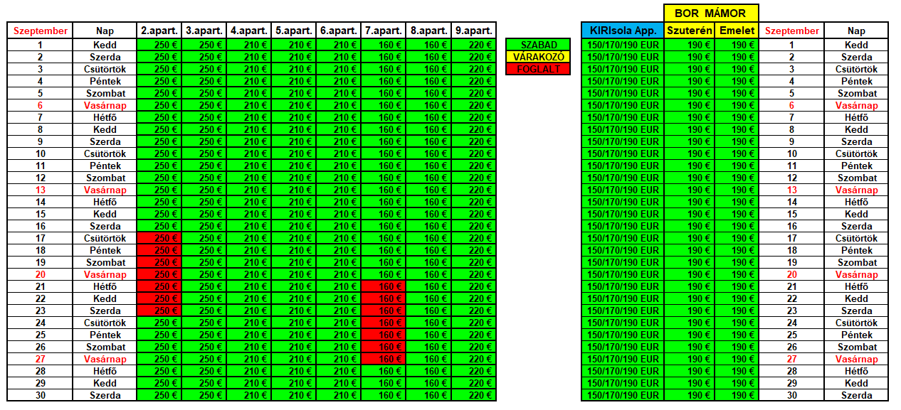 Szeptember Január 13